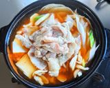 豆富と水菜のチゲ作り方8写真