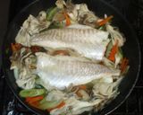 魚のビタミン茸蒸し♪簡単漢方食養生鯛で作り方11写真