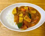 コーンスープでコクを出す☆南瓜カレー作り方4写真
