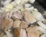 きのことチキンのバルサミコ炒め作り方3写真