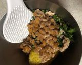 納豆とニラツナのご飯作り方2写真