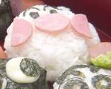 運動会☆キャラおにぎり作り方1写真