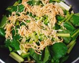【野菜】切干大根と小松菜のゴママヨ和え作り方3写真
