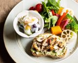 妊婦飯♪たっぷりお野菜のサンドプレート④作り方6写真