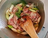 ルーなし!カレー南蛮つけそば作り方2写真