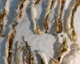 【簡単】レンジで絶品魚の皮せんべい作り方6写真