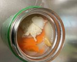 スープジャー210kcal餅入鍋キューブ作り方2写真