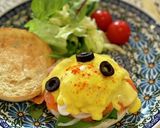 ブランチに♪サーモンエッグベネディクト作り方8写真