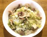 料理初心者必見！白菜豚丼(超簡単激ウマ)作り方7写真