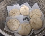 Cake Flourで作るアボガド豚まん作り方7写真