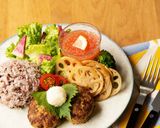 妊婦飯♪高野豆腐入りハンバーグプレート②作り方7写真