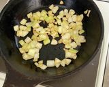 牛乳なしでクリームパスタ作り方1写真