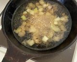 牛乳なしでクリームパスタ作り方2写真