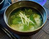 生姜とワカメの味噌汁作り方5写真