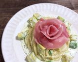 アボカドと生ハムのクリームソース作り方4写真