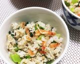 栄養満点♬オイルサーディンで炒め旨ご飯作り方6写真
