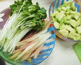 めんつゆでカンタンに作る「ポキ丼」作り方2写真