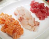 めんつゆでカンタンに作る「ポキ丼」作り方4写真
