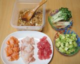 めんつゆでカンタンに作る「ポキ丼」作り方5写真