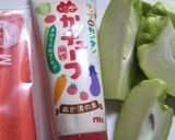 ぬかチューブで簡単【はやとうり糠漬け】作り方3写真