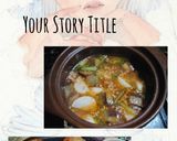 ケチャップでミネストローネ(茄子かぶ)作り方1写真