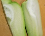 隼人瓜のチャンプルー風作り方1写真