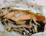 クッキングシートで鮭の包み焼き作り方9写真