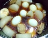 圧力鍋で簡単手羽大根作り方3写真