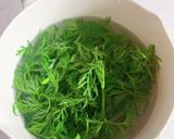 にんじんの葉っぱ天ぷら作り方2写真