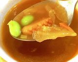 残り物のキャベツカレーのスープ！^_^作り方2写真