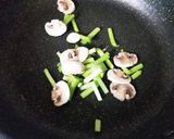 マッシュルーム入り餃子&野菜スティック♡作り方4写真