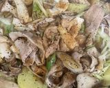 豚バラとじゃがいもとエリンギと舞茸の煮物作り方4写真