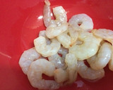 小海老と青梗菜のにんにく炒め　醤油だけ作り方1写真