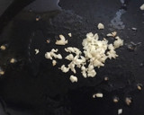 小海老と青梗菜のにんにく炒め　醤油だけ作り方5写真