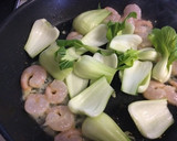 小海老と青梗菜のにんにく炒め　醤油だけ作り方6写真