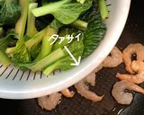 えびとタァサイのあんかけ作り方5写真