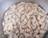 我が家の味噌もつ煮 野菜なしver…作り方1写真