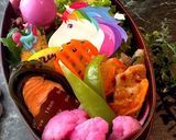作り置きおかずでユニコーン弁当　詰め方作り方7写真