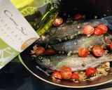即席♪虹鱒のアクアパッツア(*´꒳`*)作り方6写真