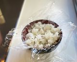 ごま塩とうめこ(カリカリ梅)のおにぎり作り方6写真
