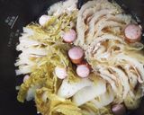 電気圧力鍋！鍋つゆで白菜ミルフィーユ作り方5写真