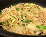 大根の皮とセロリのナンプラー炒め作り方5写真