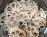 簡単♪蓮根と明太子の金平【常備菜】作り方1写真
