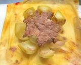 丸ごと玉ねぎとひき肉◎レンジで甘酢蒸し作り方5写真
