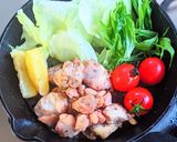 鶏もも肉の塩レモンガーリックペッパー焼き作り方8写真