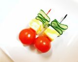 簡単！コルビージャックチーズのピンチョス作り方4写真