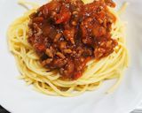 レンジで下ごしらえスパゲティミートソース作り方27写真