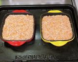 グラタン皿で簡単♪ミートローフハンバーグ作り方3写真