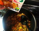 ミートボールからリメイク★キーマカレー★作り方5写真