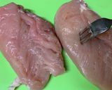 鶏胸肉de柔らかヘルシー♡ローストチキン作り方1写真